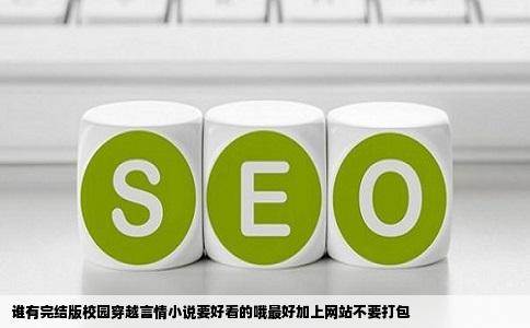 谁有完结版校园穿越言情小说要好看的哦最好加上网站不要打包