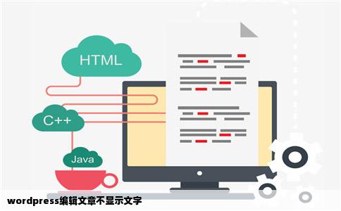 wordpress编辑文章不显示文字