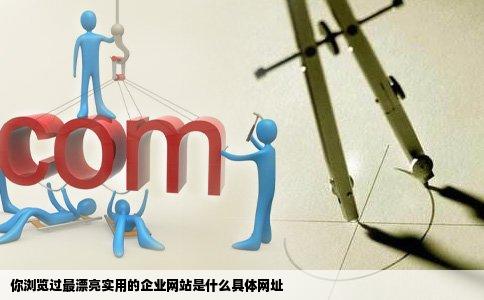 你浏览过最漂亮实用的企业网站是什么具体网址