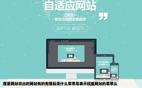 搜索网站给出的网站有的有图标是什么意思是表示权威网站的意思么