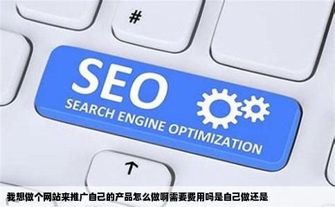 我想做个网站来推广自己的产品怎么做啊需要费用吗是自己做还是