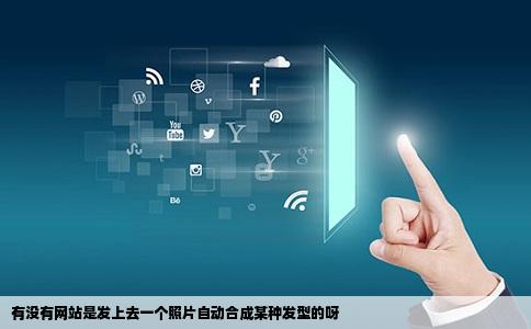 有没有网站是发上去一个照片自动合成某种发型的呀