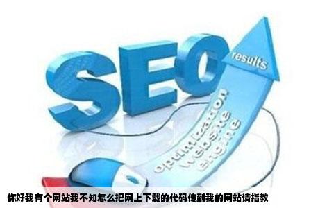 你好我有个网站我不知怎么把网上下载的代码传到我的网站请指教