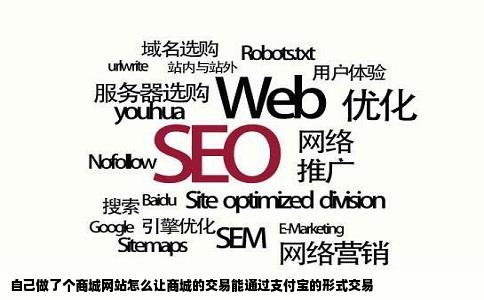 自己做了个商城网站怎么让商城的交易能通过支付宝的形式交易