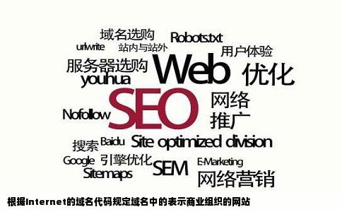 根据Internet的域名代码规定域名中的表示商业组织的网站