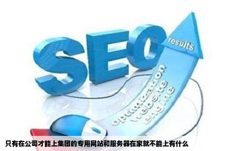 只有在公司才能上集团的专用网站和服务器在家就不能上有什么
